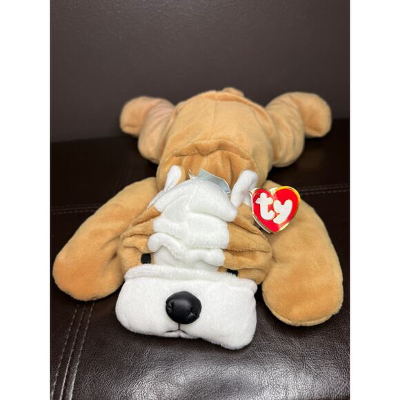 Ty beanie babies pillow pals Bruiser 3018 - Picture 1 of 6